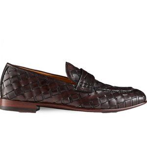 Bashwood Handmade Dark Brown leather Loafers